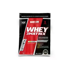 Hardline Nutrition Hardline Whey 3 Matrix Çikolata 30 gr (Tek Kullanımlık) Protein Tozu