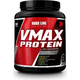 Hardline Nutrition Vmax Bitkisel Protein Çikolata 908 gr Protein Tozu
