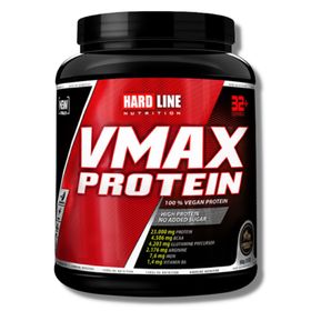 Hardline Nutrition Vmax Bitkisel Protein Çikolata 908 gr Protein Tozu