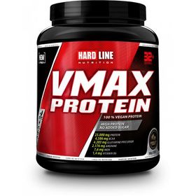 Hardline Nutrition Vmax Bitkisel Protein Çikolata 908 gr Protein Tozu