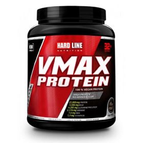 Hardline Nutrition Vmax Bitkisel Protein Çikolata 908 gr Protein Tozu