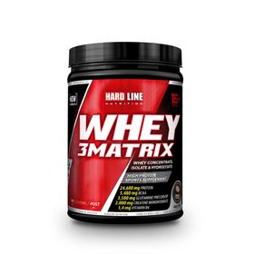 Hardline Nutrition Whey 3 Matrix 454 gr Protein Tozu