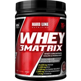 Hardline Nutrition Whey 3 Matrix 454 gr Protein Tozu