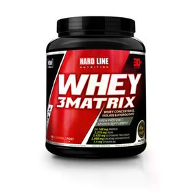 Hardline Nutrition Whey 3 Matrix 908 gr Çikolata Aromalı Protein Tozu