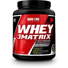 Hardline Nutrition Whey 3 Matrix 908 gr Çikolata Aromalı Protein Tozu