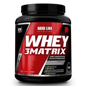 Hardline Nutrition Whey 3 Matrix 908 gr Çilekli Protein Tozu