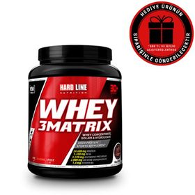Hardline Nutrition Whey 3 Matrix 908 gr Çilekli Protein Tozu
