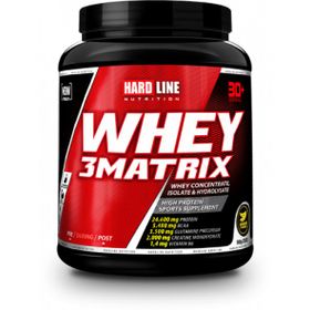 Hardline Nutrition Whey 3 Matrix 908 gr Muzlu Protein Tozu