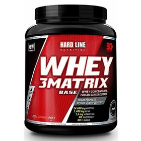 Hardline Nutrition Whey 3 Matrix 908 gr Protein Tozu