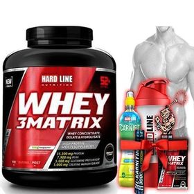 Hardline Nutrition Whey 3matrix 2300 gr Muz Aromalı Protein Tozu