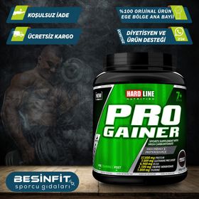 Hardline Progainer Çikolata Aromalı 1406 gr Karbonhidrat Tozu