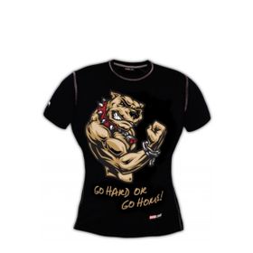 Hardline Siyah Maskotlu T-Shirt