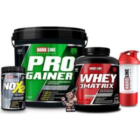 Hardline Whey 3 Matrix 2300 gr+ 5000 gr Progainer