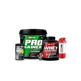 Hardline Whey 3 Matrix 2300 gr+ 5000 gr Progainer