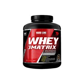 Hardline Whey 3 Matrix 2300 gr 76 Servis Çikolatalı Protein Tozu