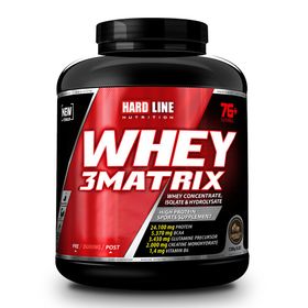 Hardline Whey 3 Matrix 2300 gr 76 Servis Kurabiye Protein Tozu