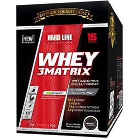 Hardline Whey 3 Matrix 30 gr 15 Adet Protein Tozu