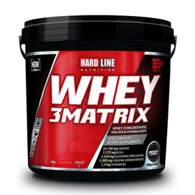 Hardline Whey 3 Matrix 4000 gr Çikolatalı