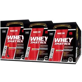 Hardline Whey 3 Matrix Muz Aromalı 30 gr 78 Paket Protein Tozu