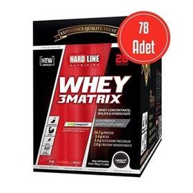 Hardline Whey 3Matrix 30 gr 78 Adet Protein Tozu