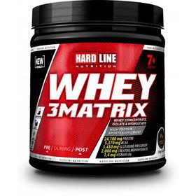 Hardline Whey 3Matrix Çikolata Aromalı 210 gr Protein Tozu