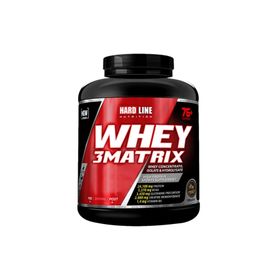 Hardline Whey 3Matrix Çilek Aromalı 2300 gr Protein Tozu