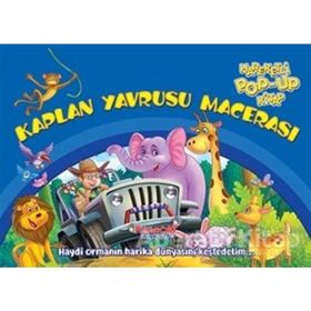 Hareketli Kitaplar – Kaplan Yavrusu Macerası - Yumurcak Yayınları
