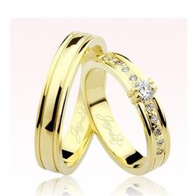 Harem Altın 0602-2 Tek Taş Model Altın Alyans