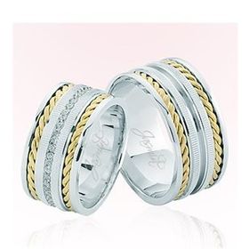 Harem Altın 1206-2 Sarı Şeritli Altın Alyans