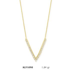 Harem Altın 14 Ayar KLY1090 Altın V Kolye