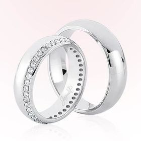 Harem Altın 2502 Taşlı Altın Alyans