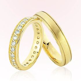 Harem Altın 3106 Tamtur Model Beyaz Altın Alyans