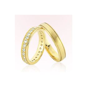 Harem Altın 3106 Tamtur Model Beyaz Altın Alyans