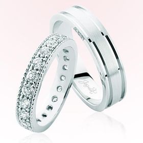 Harem Altın 3106 Tamtur Model Beyaz Altın Alyans