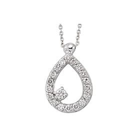 Harem Altın 48554 18 Ayar Altın Pırlanta Damla Kolye