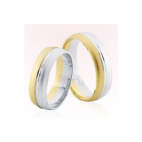 Harem Altın 8107 Sarı Beyaz Altın Alyans