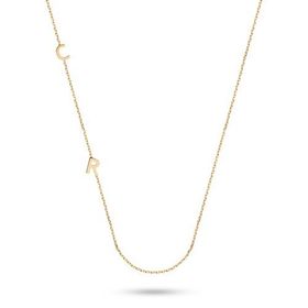 Harem Altın AD12 14 Ayar İki Harfli İsim Altın Kolye