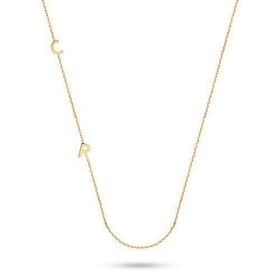 Harem Altın AD12 14 Ayar İki Harfli İsim Altın Kolye