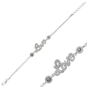 Harem Altın BR0460146 Love Gümüş Kadın Bileklik