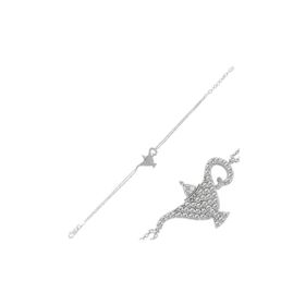 Harem Altın BR0460185 Sihirli Lamba Gümüş Kadın Bileklik