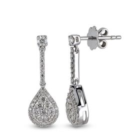 Harem Altın CORK1 0.50 ct Coronet Pırlanta Küpe