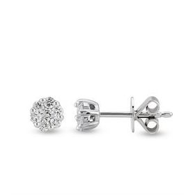 Harem Altın CORK10 0.27 ct Coronet Pırlanta Küpe