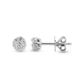 Harem Altın CORK10 0.27 ct Coronet Pırlanta Küpe