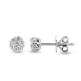 Harem Altın CORK10 0.27 ct Coronet Pırlanta Küpe