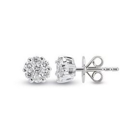 Harem Altın CORK2 0.44 ct Coronet Pırlanta Küpe