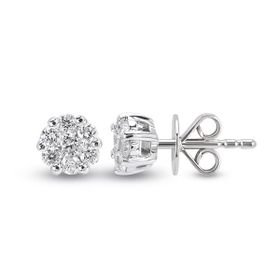 Harem Altın CORK2 0.44 ct Coronet Pırlanta Küpe