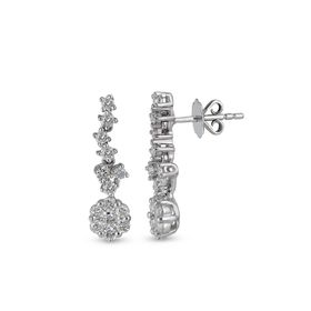 Harem Altın CORK4 0.69 ct Coronet Pırlanta Küpe