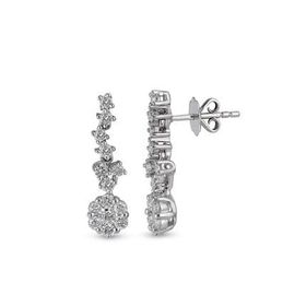 Harem Altın CORK4 0.69 ct Coronet Pırlanta Küpe