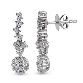 Harem Altın CORK4 0.69 ct Coronet Pırlanta Küpe