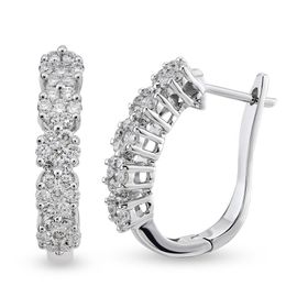 Harem Altın CORK6 0.98 ct Coronet Pırlanta Küpe